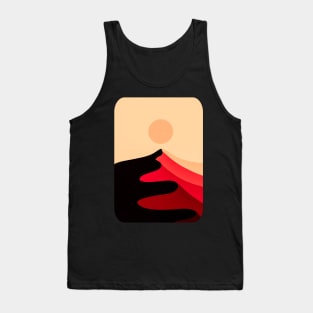 Red sand peak Tank Top